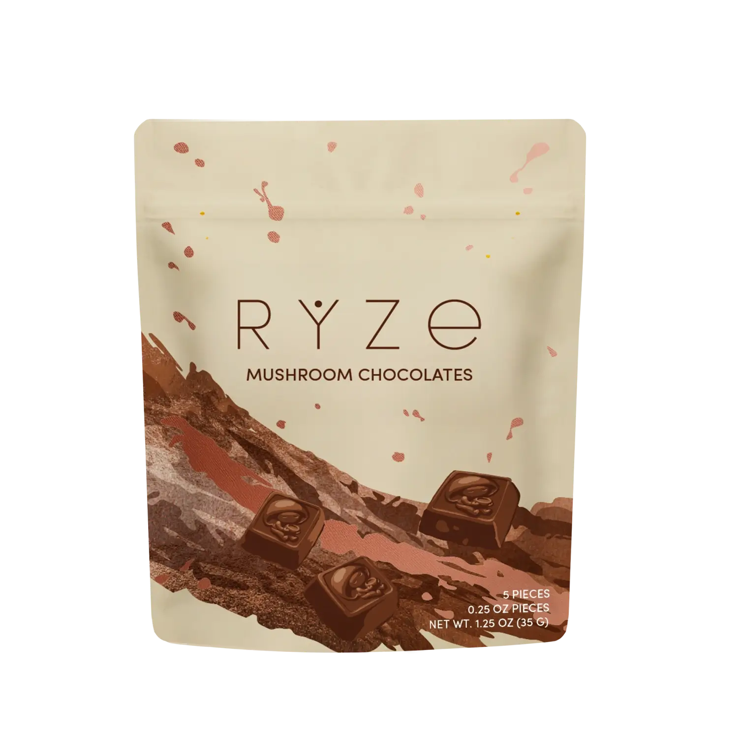FREE Mushroom Chocolates Rye (5 pieces) I4