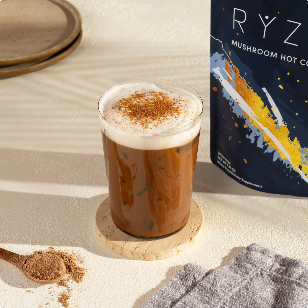 RYZE Nighttime Mushroom Cocoa Starter Bag E2