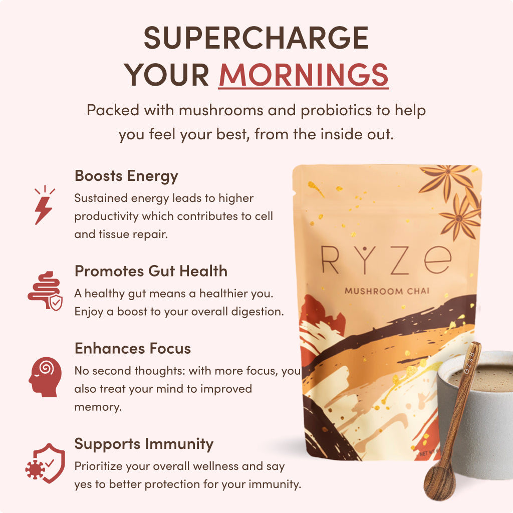 RYZE Mushroom Chai Starter Bag F2