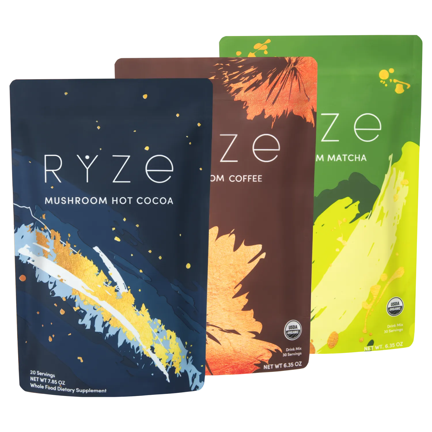 Ultimate Day + Night Bundle: Coffee + Matcha + Cocoa C1