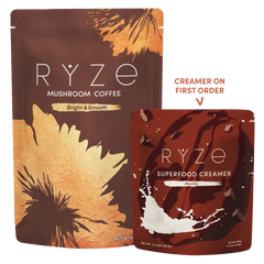Mushroom Coffee + Mocha Creamer Set W1