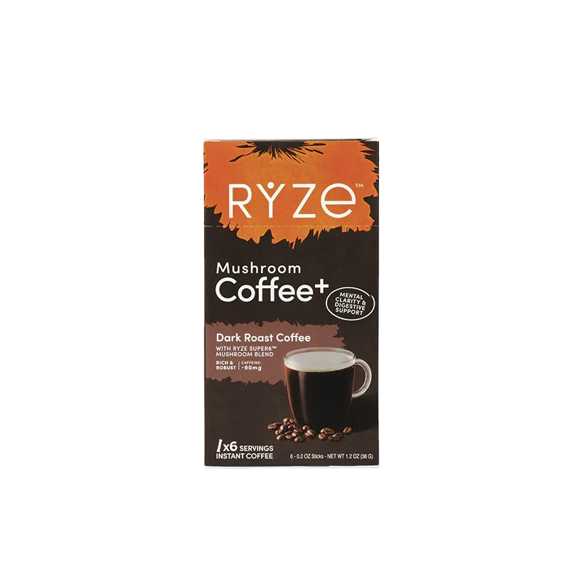 Dark Roast Mushroom Coffee Carton H9