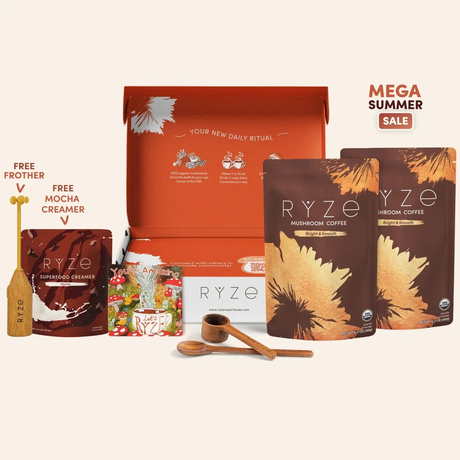 Starter Kit with Free Mocha Creamer S2