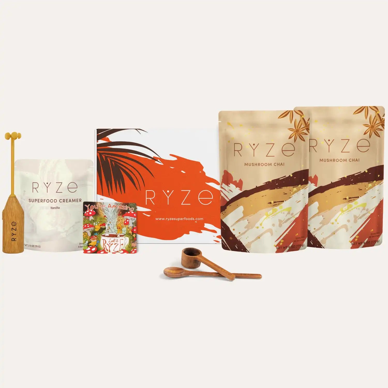 Mushroom Chai Starter Kit (40 Servings) C3
