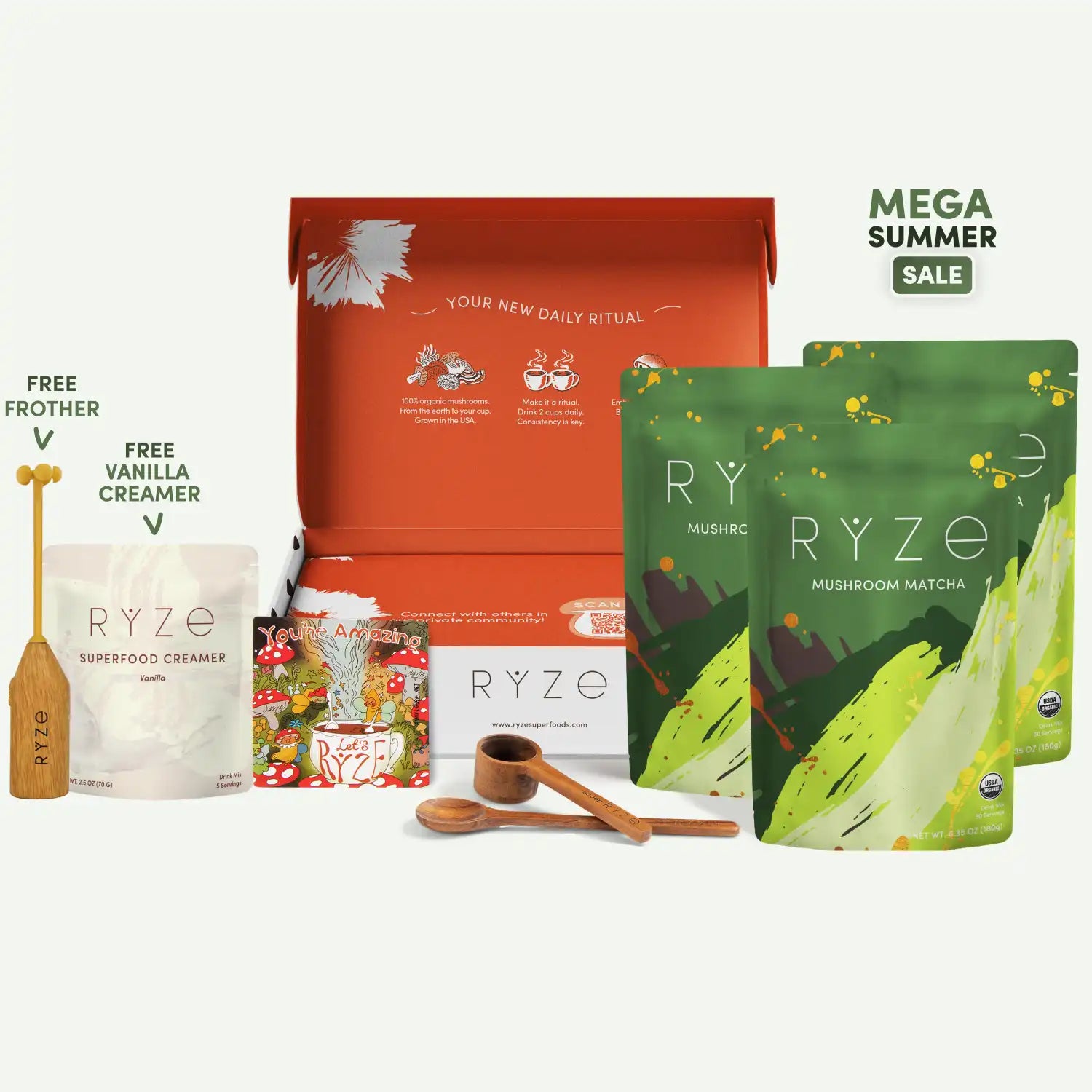 Mushroom Matcha (90 Servings) X8