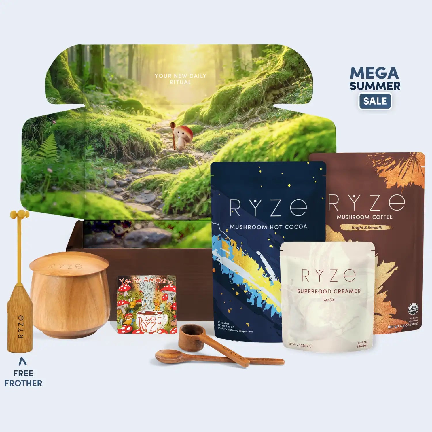 RYZE Ritual Set (Cocoa + Coffee) Z7
