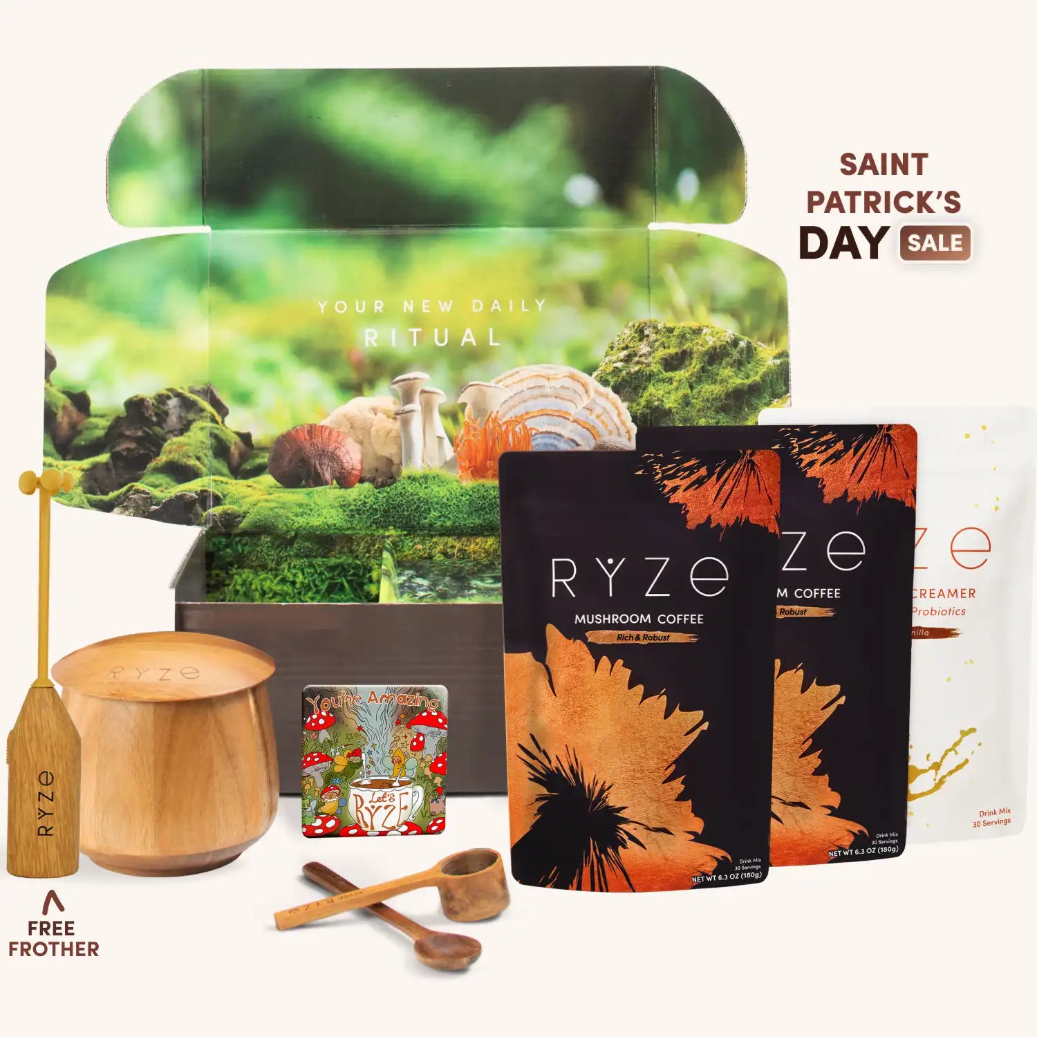 Mushroom Coffee Ritual Set Z7
