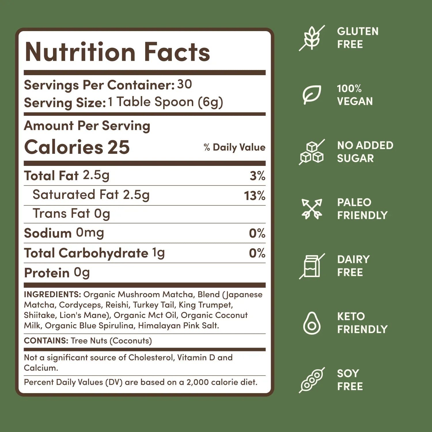 Mushroom Matcha (30 Servings) X3