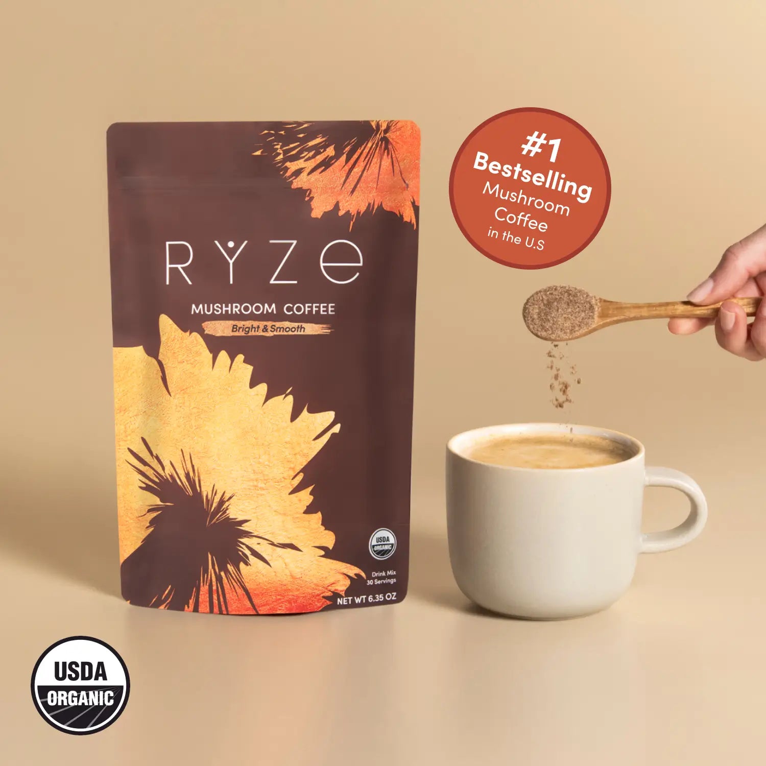Mushroom Coffee (30 Servings) J2