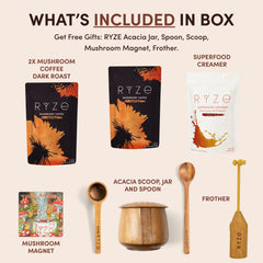 Mushroom Coffee Ritual Set Z7