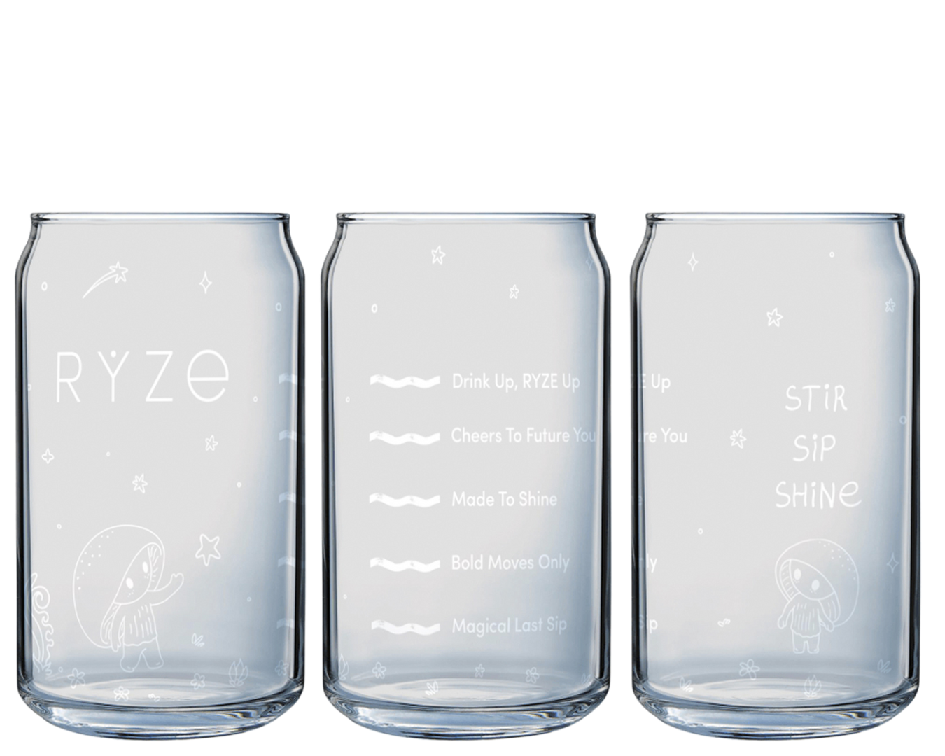 Iced Coffee Glass J2