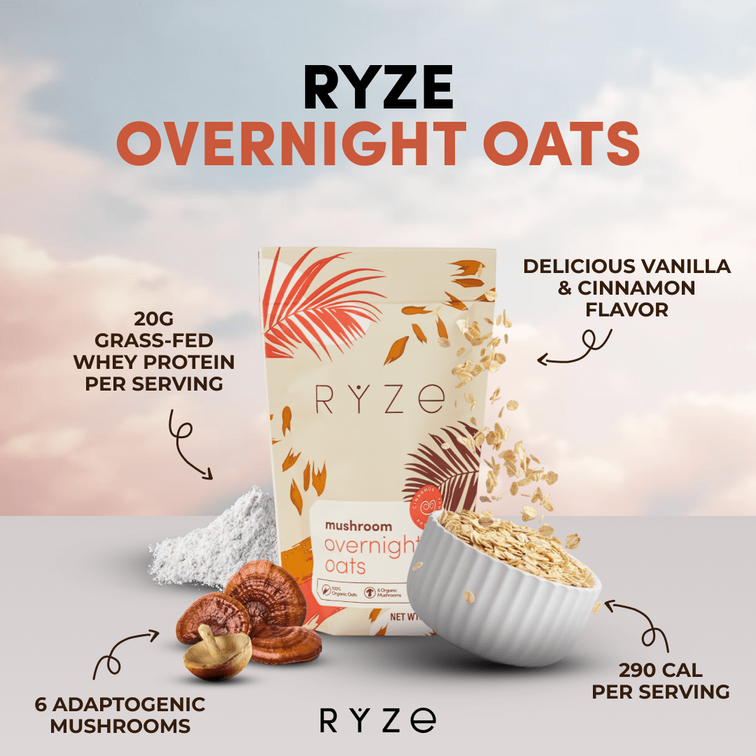 Mushroom Overnight Oats Pack (14 Servings) S9