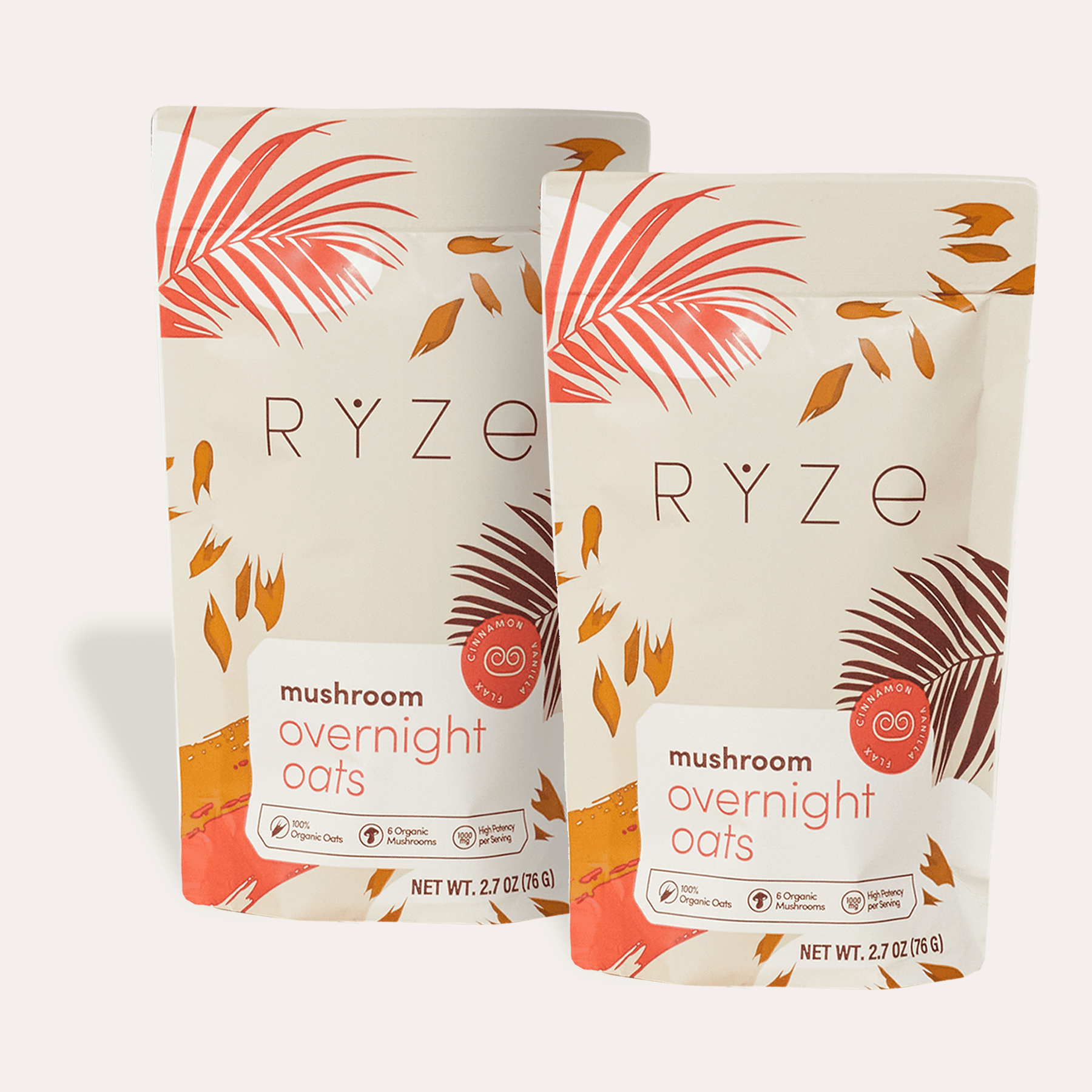 Mushroom Overnight Oats Pack (28 Servings) H2