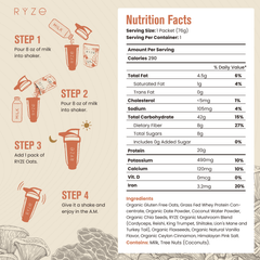 Mushroom Overnight Oats Pack (28 Servings) H2
