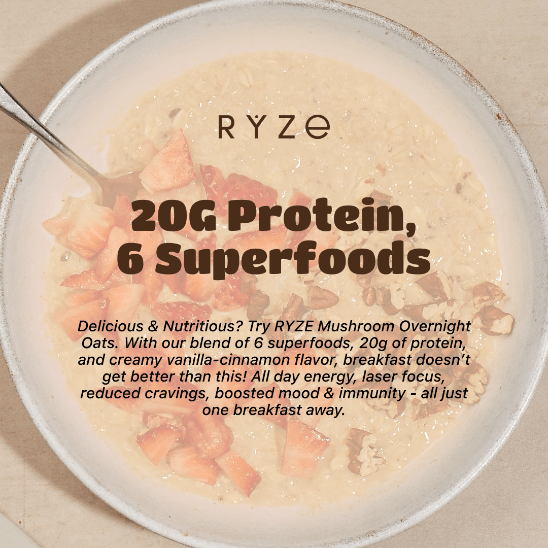 Mushroom Overnight Oats Pack (28 Servings) H2