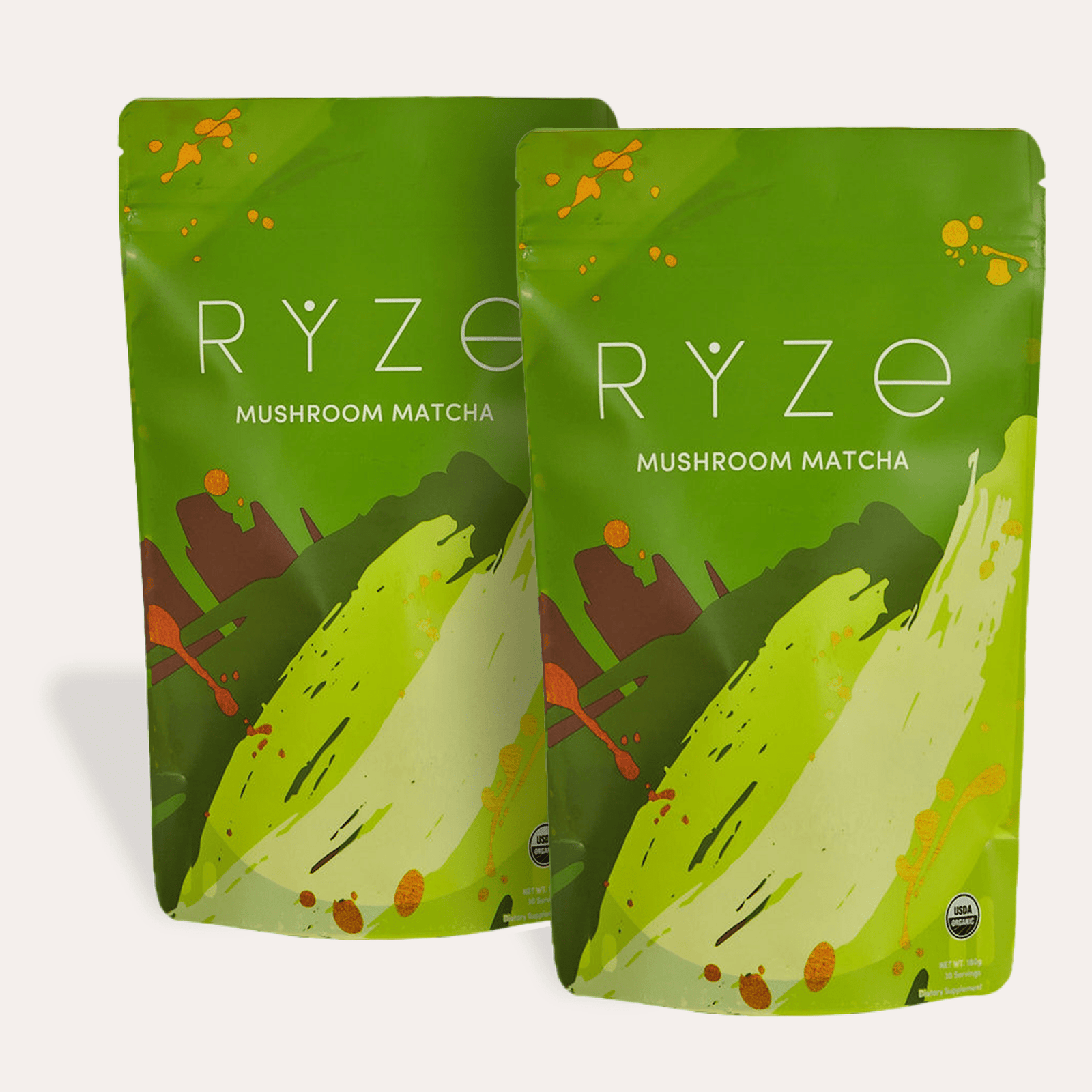 RYZE Organic Mushroom Matcha Starter Kit (60 servings) H7