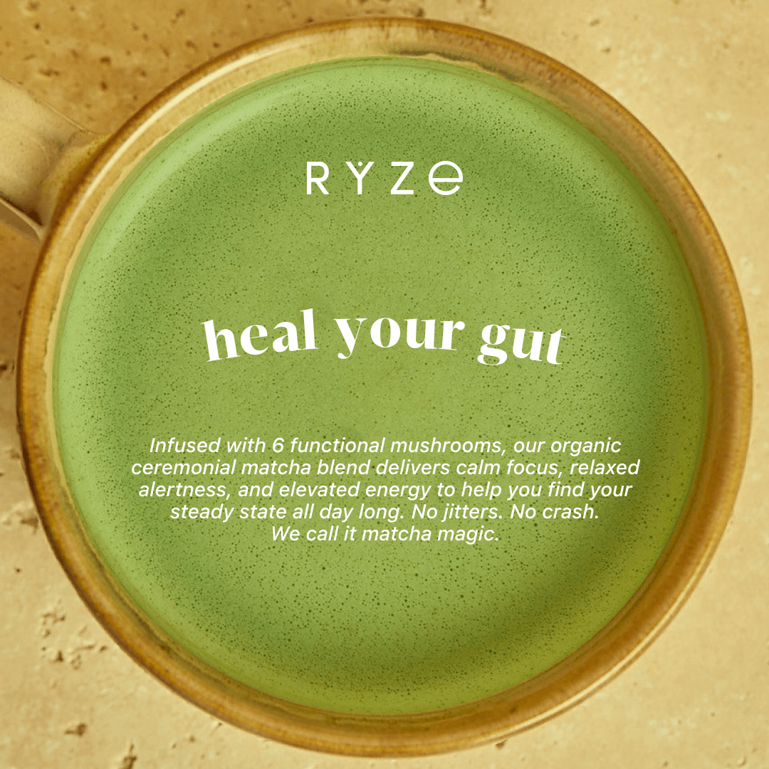 RYZE Organic Mushroom Matcha Starter Kit (60 servings) F3